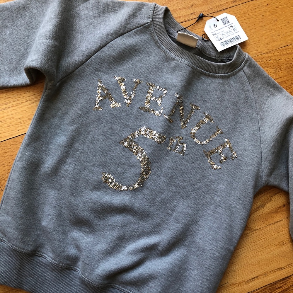 Girls Zara sweatshirt